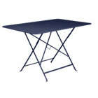 Table Bistro : L.117cm bleu abysse